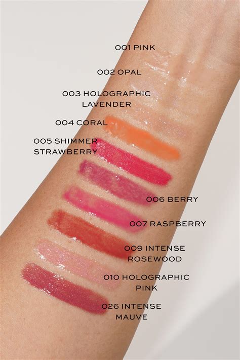 dior lip maximizer temptalia|dior lip gloss color chart.